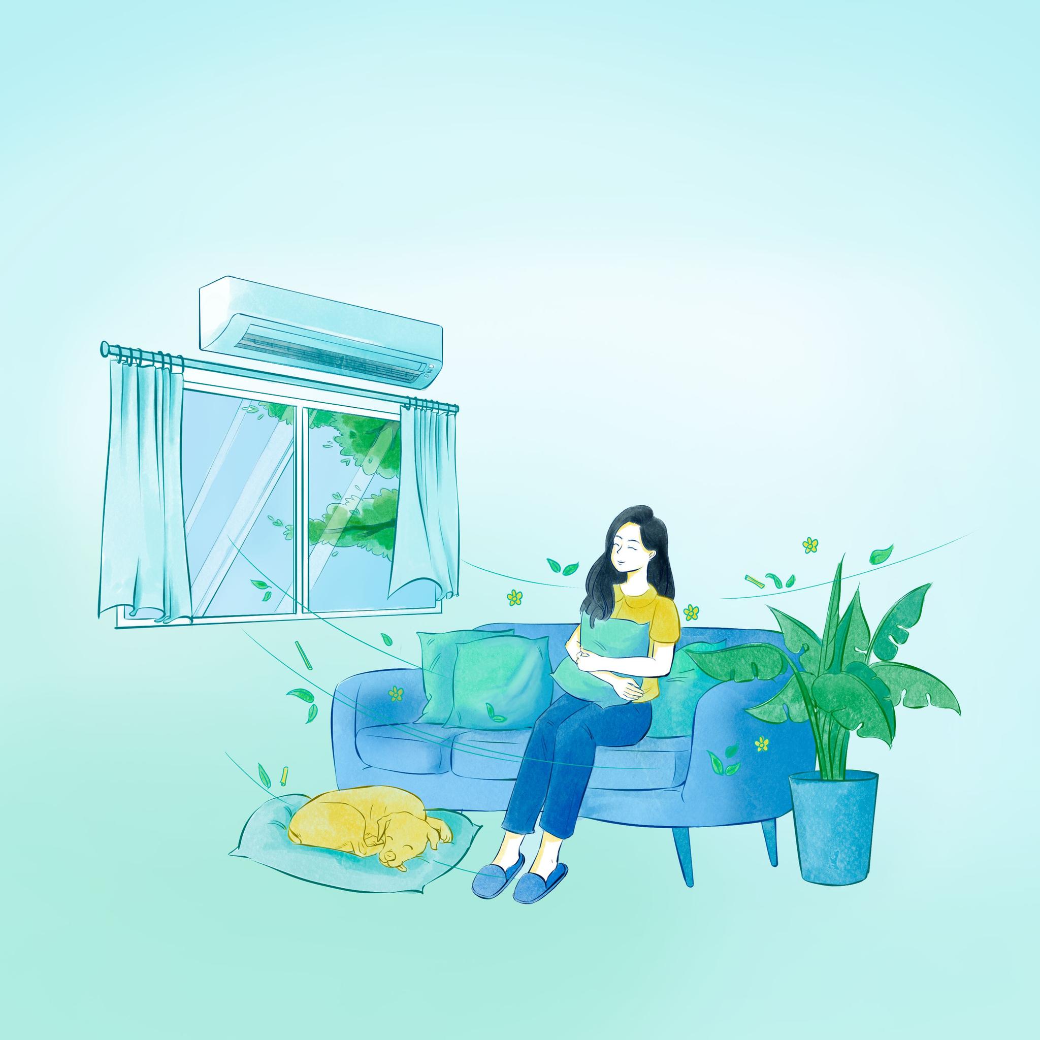 Treat bad odors