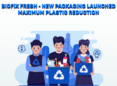 Changing packaging – BioFix joins hands to reduce plastic waste